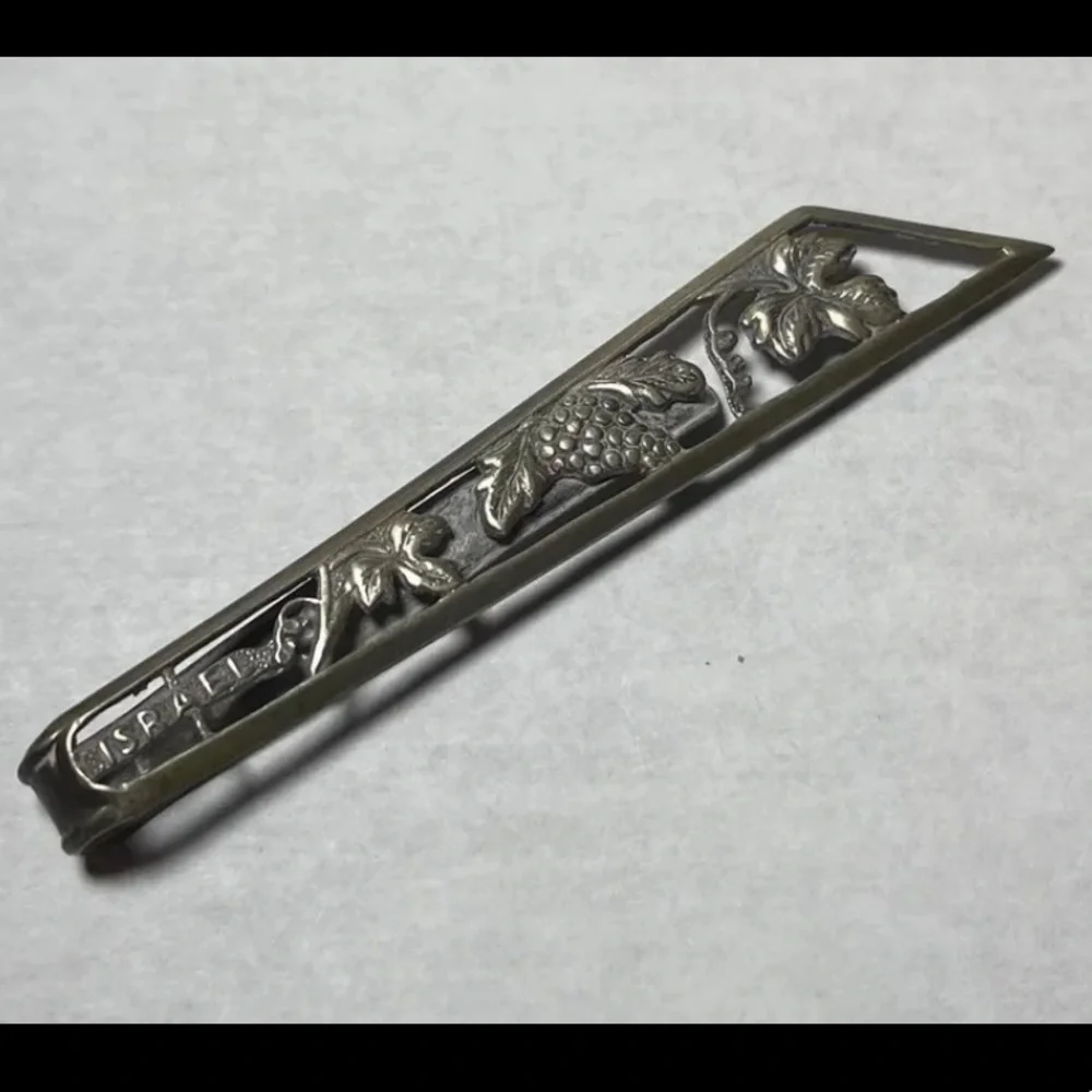 💴 Vtg Rare Israel Tie Clip💴
